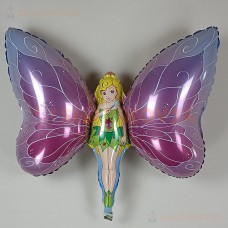 Шар (38''/97 см) Фигура, Фея Бабочка